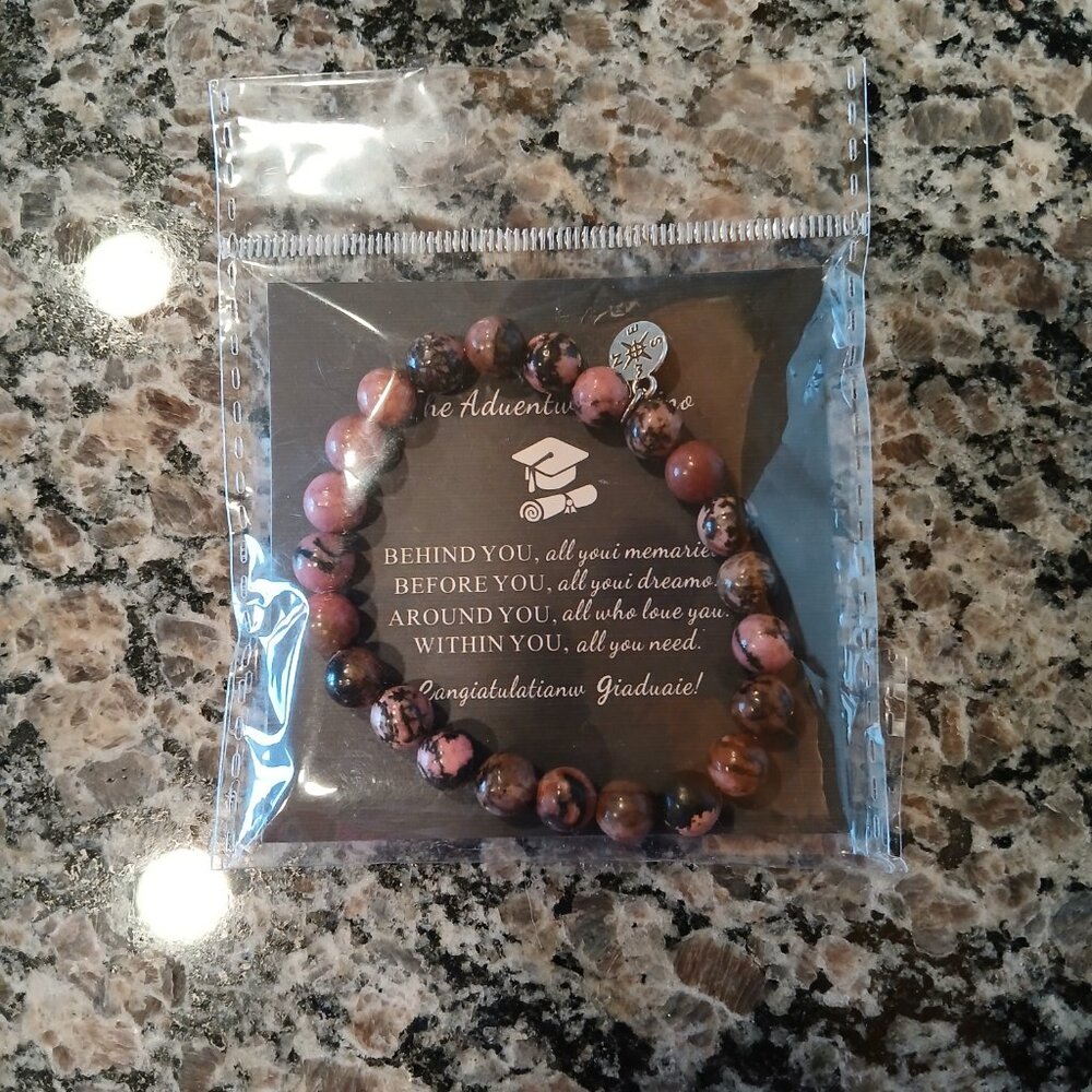 NWT Graduation Adventure Compass Bracelet Gift‎ - Picture 2 of 5